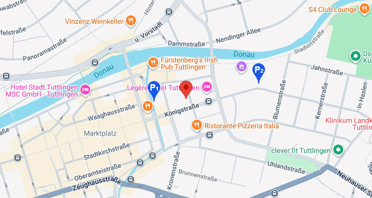 Urologie Tuttlingen auf Google Maps
